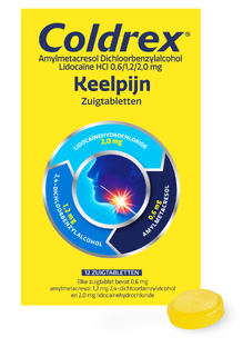 Coldrex Keelpijn Zuigtabletten 12ST 