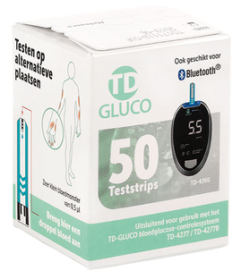 Ht One TD Bloedglucose Teststrips 50ST 