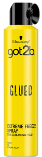 Schwarzkopf Got2b Glued Extreme Freeze Spray 300ML 