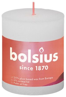 Bolsius Stompkaars Cloudy White 80/68 1ST 