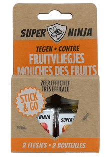 Super Ninja Fruitvlieg Vanger 2ST 