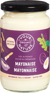 Your Organic Nature Mayonaise vol & romig 370ML 