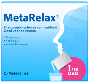 De Online Drogist Metagenics MetaRelax Zakjes Citroen Smaak 20ST aanbieding