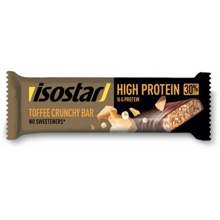 Isostar Eiwitreep High Protein Toffee Crunchy 55GR 