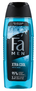 Fa Men Xtra Cool Body & Hair Showergel 250ML 