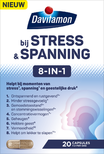 Davitamon Stress & Spanning 8-in-1 Capsules 20CP 