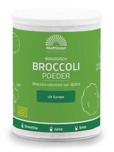 Mattisson HealthStyle Biologisch Broccoli Poeder 175GR 