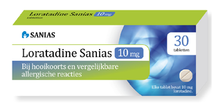 Sanias Loratadine 10mg Tabletten 30TB 