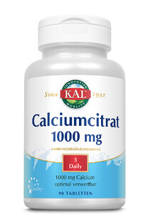 Kal Calcium Citraat 1000 mg Tabletten 90TB 