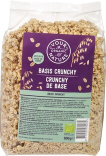 Your Organic Nature Crunchy Basis Muesli 600GR 