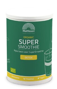 Mattisson HealthStyle Organic Super Smoothie Detox 500GR 