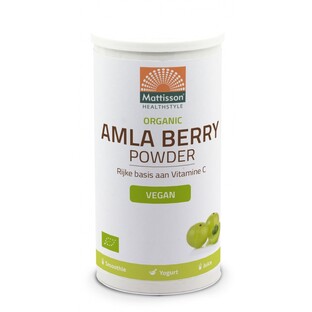 Mattisson HealthStyle Organic Amla Berry Poeder 220GR 