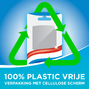 Aquafresh Clean Control Tandenborstel Medium - in 100% plasticvrije verpakking 1ST 53110