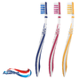 Aquafresh Flex Interdental Tandenborstel Medium - 2+1 gratis in 100% plasticvrije verpakking 3ST drie gekleurde tandenborstels aquafresh