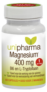 Unipharma Magnesium 400 MG Capsules 60CP 