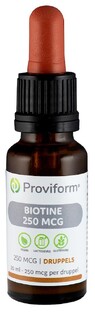 Proviform Biotine 250 MCG Druppels 20ML 