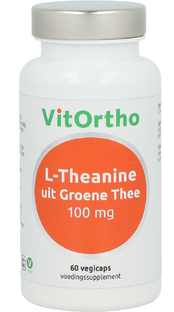 VitOrtho L-Theanine uit Groene Thee Vegicaps 60VCP 