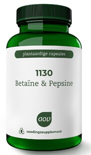 AOV 1130 Betaine & Pepsine Vegacaps 120VCP 