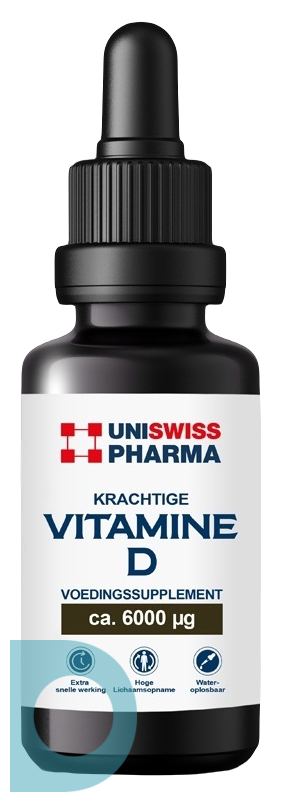 Onderdrukker Viva kern UniSwiss Pharma Vitamine D kopen bij De Online Drogist