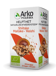 Arkocaps Shiitake Maitake Reishi Capsules 45CP 