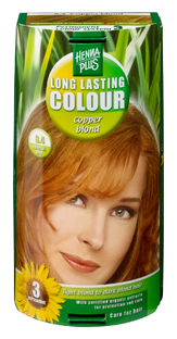 Hennaplus Long Lasting Colour 8.4 Copper Blond 100ML 