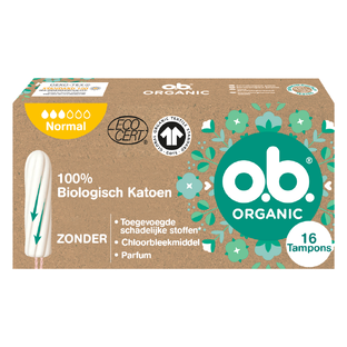 OB Organic Tampons Normal 16ST 