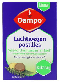 Dampo Luchtwegen Pastilles Gembersmaak 24ST 