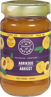 Your Organic Nature Fruitbeleg Abrikoos Voordeelpot 375GR 