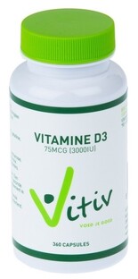 Vitiv Vitamine D3 3000iu Capsules 360CP 