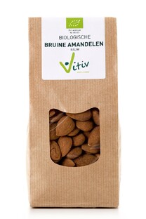 Vitiv Biologische Bruine Amandelen 250GR 