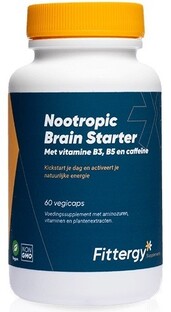 Fittergy Nootropic Brain Starter Capsules 60CP 