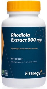 Fittergy Rhodiola Extract 500mg Capsules 60CP 