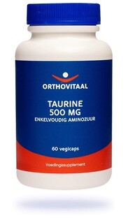 Orthovitaal Taurine 500 MG Vegicaps 60VCP 