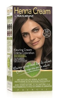 Naturtint Henna Cream 3.0 Donker Kastanjebruin Semi-Permanente Kleuring 110ML 