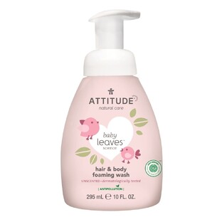 Attitude Baby Leaves 2-in-1 Hair & Body Foaming Wash 295ML 