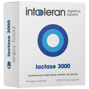 Intoleran Lactase 3000 FCC Capsules 50CP 