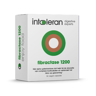 Intoleran Fibractase 1200 Capsules 36CP 