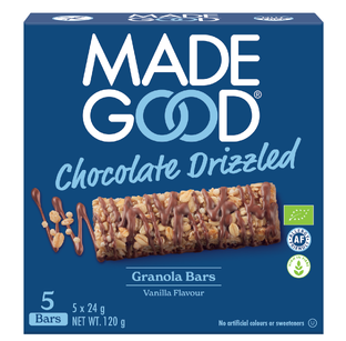 Made Good Chocolate Drizzled Granola Bars - Vanilla Flavor 120GR 