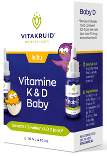 Vitakruid Vitamine K & D Baby 20ML 