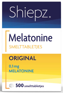 Shiepz Melatonine Original Smelttabletjes 500TB 