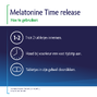 Shiepz Melatonine Time Release Tabletjes 500TB gebruikswijze