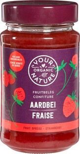 Your Organic Nature Fruitbeleg Aardbei 375GR 