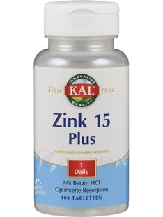 Kal Zink 15 Plus Tabletten 100TB 