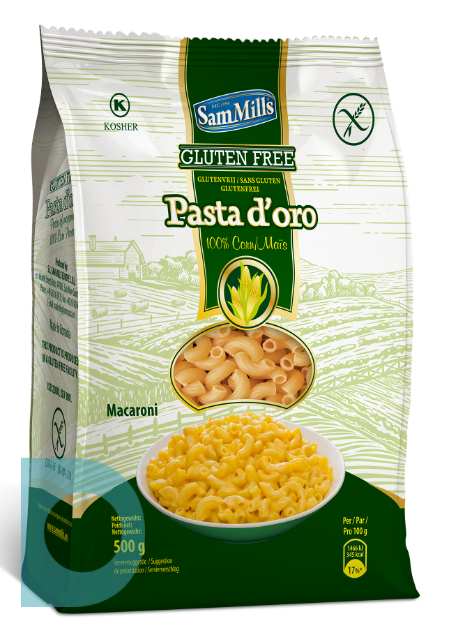 Sam Mills Pasta 'd Oro Macaroni 500GR | De Online Drogist