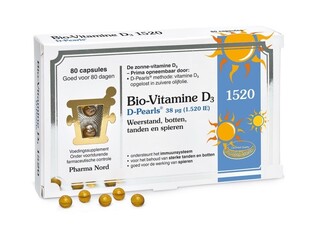 Pharma Nord Bio-Vitamine D3 D-Pearls 38mcg 80CP 