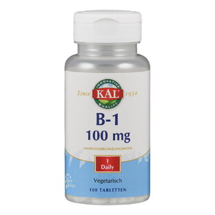 Kal Vitamine B1 100mg Tabletten 100ST 