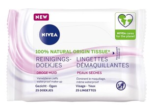 Nivea Reinigingsdoekjes Droge Huid 25ST 