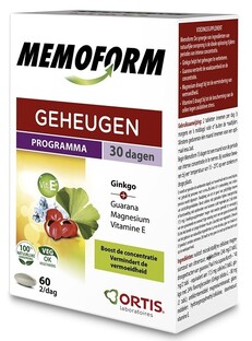 Ortis Memoform Geheugen Tabletten 60TB 