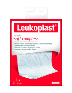 Leukoplast Cutisoft Zachte Kompres 12ST 