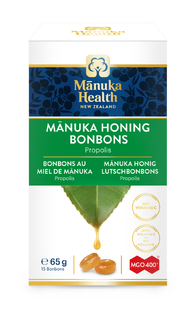 Manuka health Honing Propolis MGO 400+ zuigtabletten 65GR 